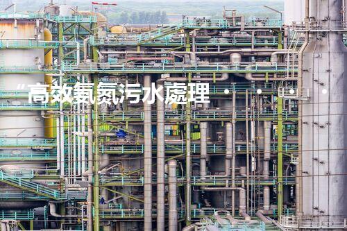 “高效氨氮污水處理，綠色環(huán)保新篇章”